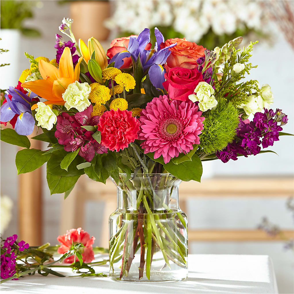 Bold & Bright – A Florist Original – ROCKY'S FLOWERS, West Terre Haute IN