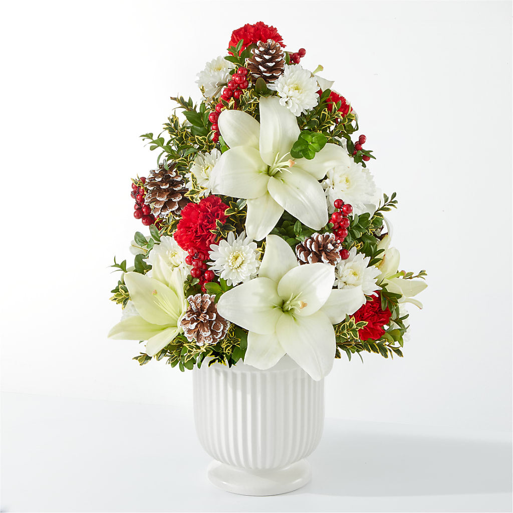Festive Moments Tree – ROCKY'S FLOWERS, West Terre Haute IN