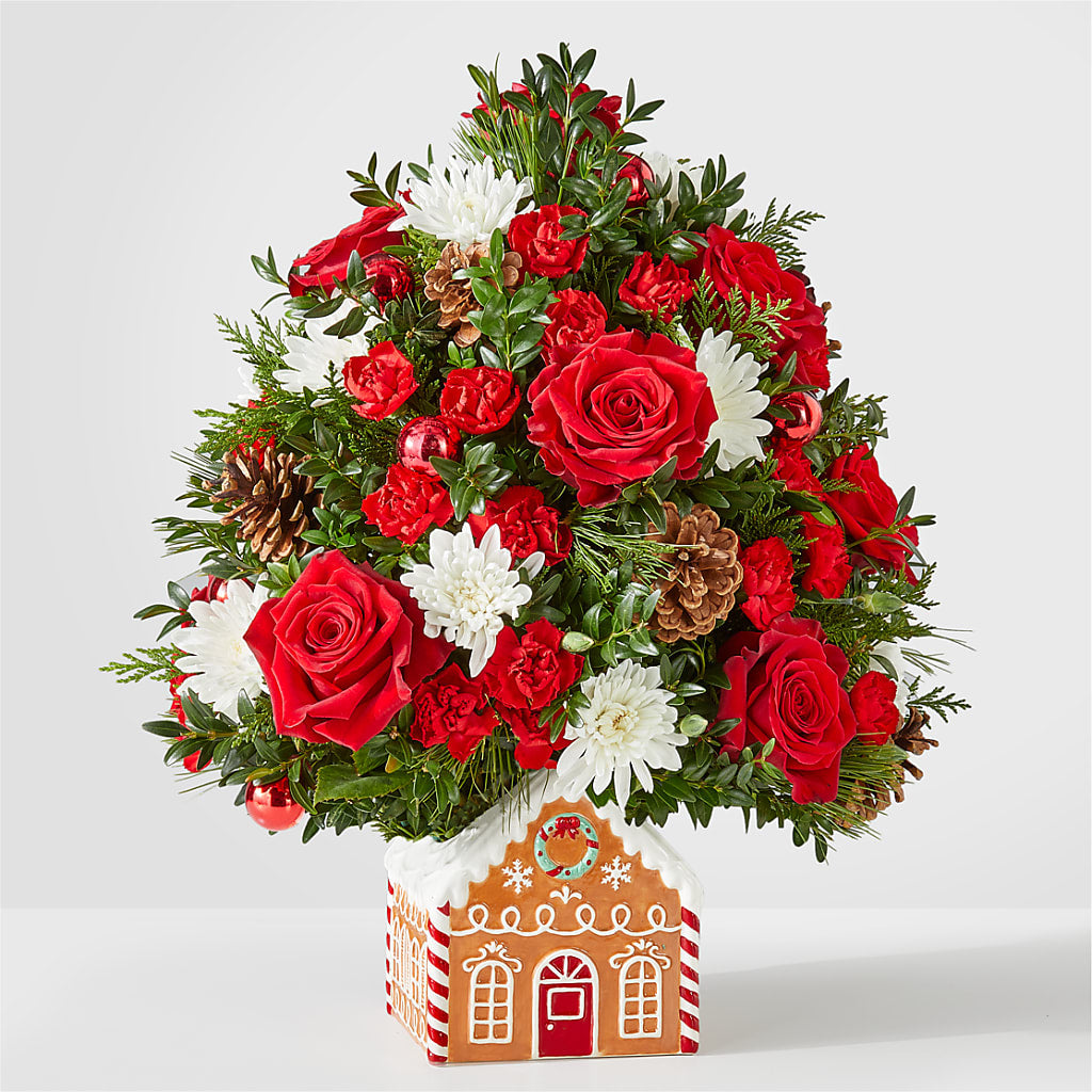 Spiced Gingerbread Tree – ROCKY'S FLOWERS, West Terre Haute IN