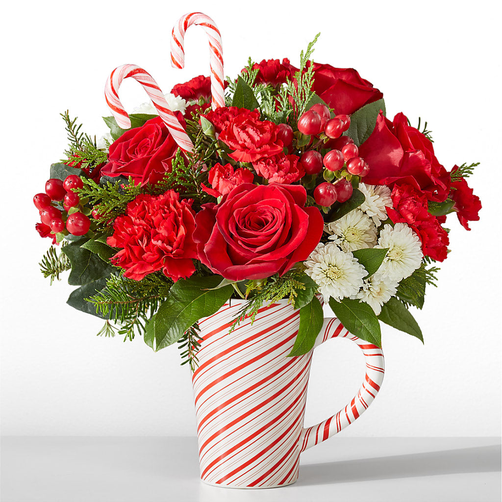 Peppermint Swirl Mug – ROCKY'S FLOWERS, West Terre Haute IN