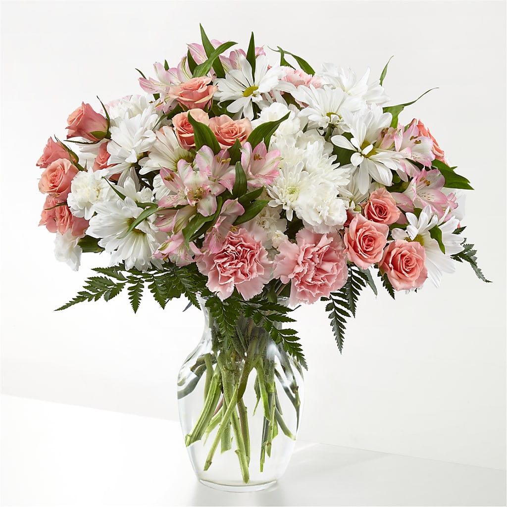 Blush Crush Bouquet – ROCKY'S FLOWERS, West Terre Haute IN