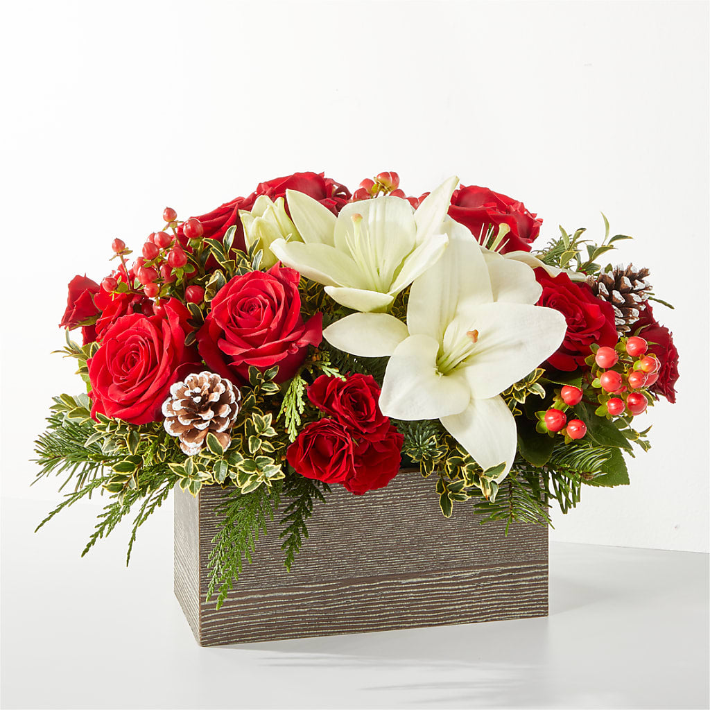 Snowy Wonderland Bouquet – ROCKY'S FLOWERS, West Terre Haute IN