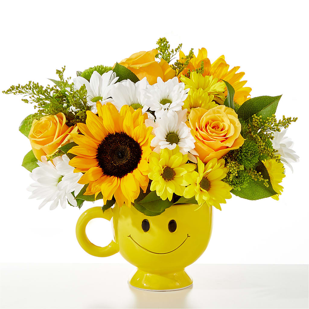 Be Happy Bouquet – ROCKY'S FLOWERS, West Terre Haute IN