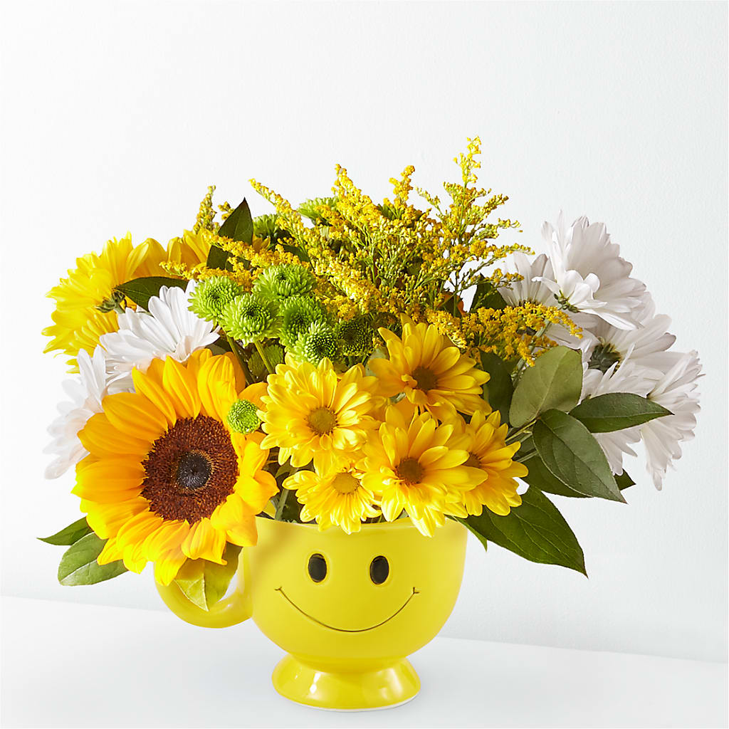 Joyful Smiles Bouquet – ROCKY'S FLOWERS, West Terre Haute IN
