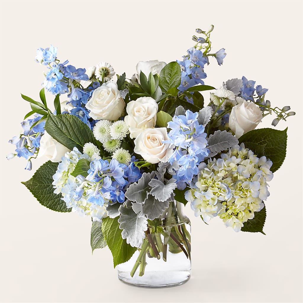 Clear Skies Bouquet – ROCKY'S FLOWERS, West Terre Haute IN
