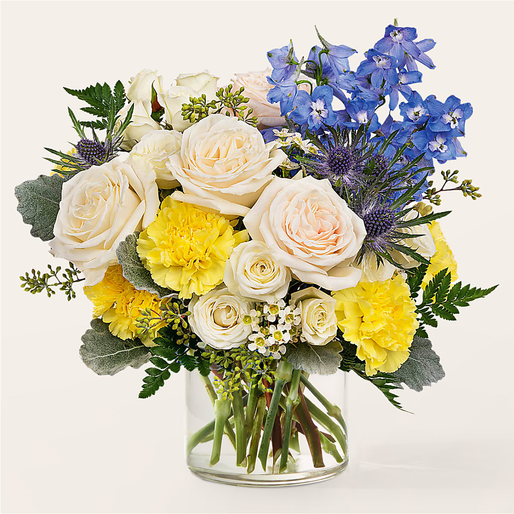 Lemon Sorbet Bouquet – ROCKY'S FLOWERS, West Terre Haute IN