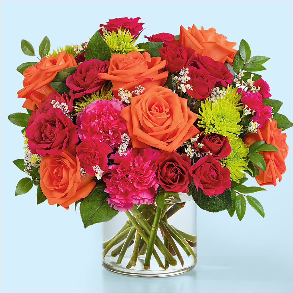 Colorful Carnival Bouquet – ROCKY'S FLOWERS, West Terre Haute IN