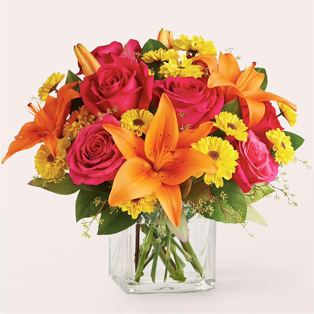 Neon Lights Bouquet – ROCKY'S FLOWERS, West Terre Haute IN