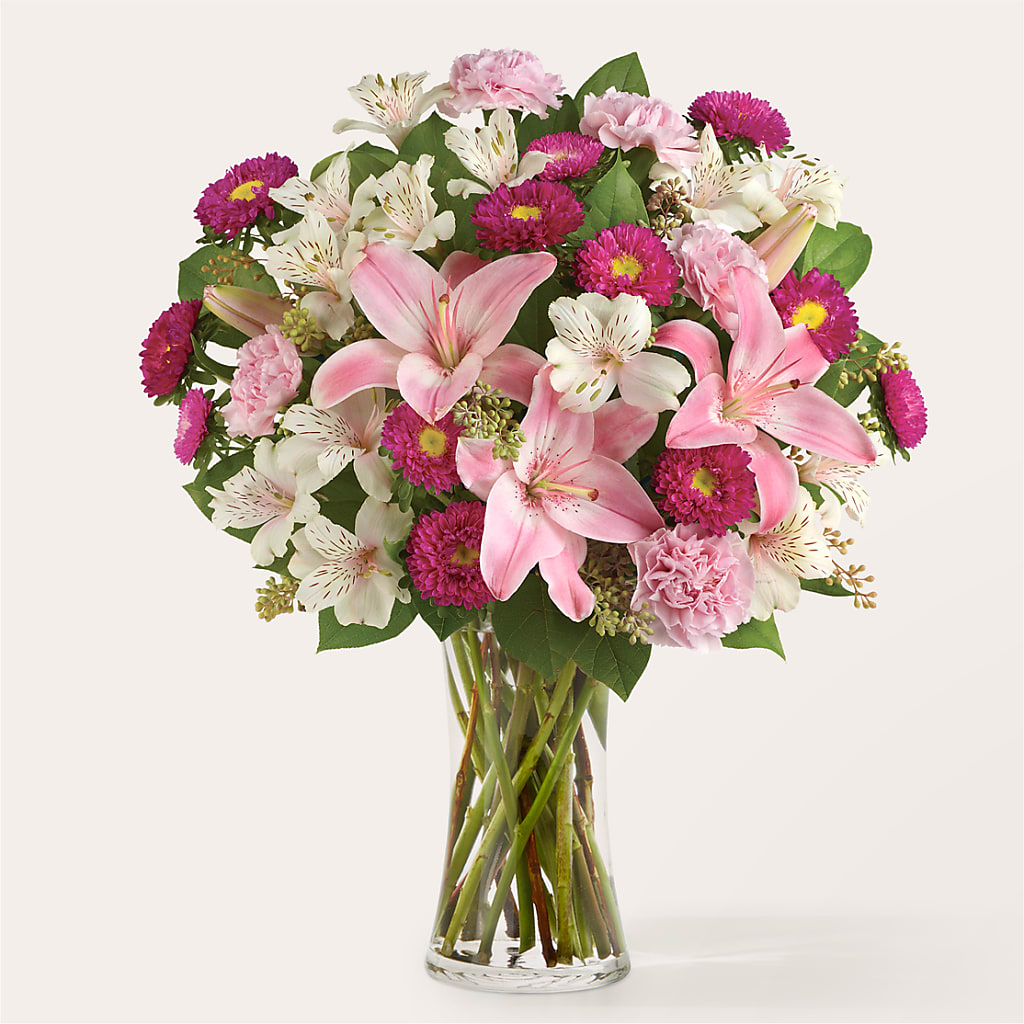 Feeling Fuchsia Bouquet – ROCKY'S FLOWERS, West Terre Haute IN