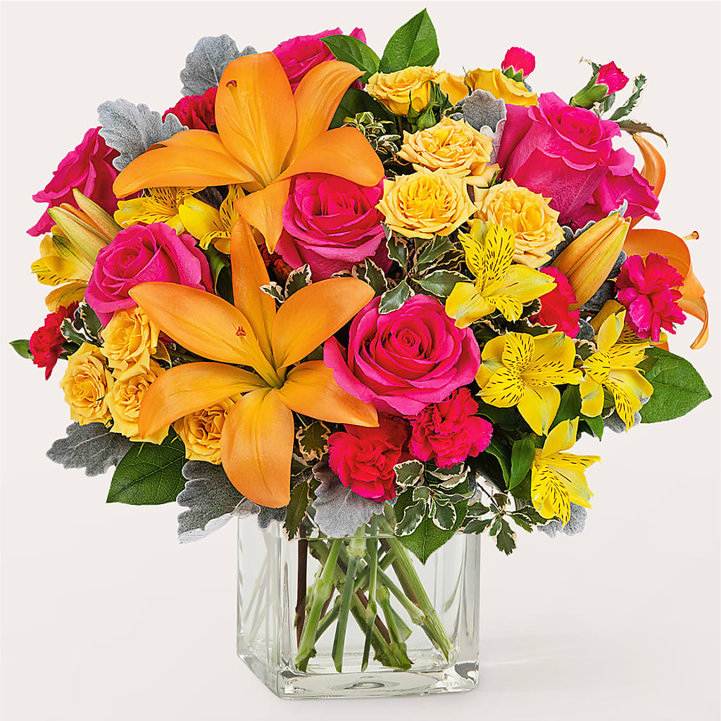 To the Tropics Bouquet – ROCKY'S FLOWERS, West Terre Haute IN