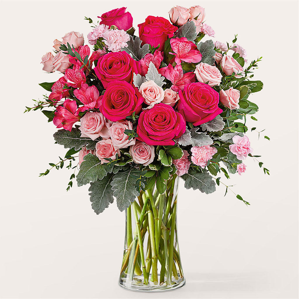Tickled Pink Bouquet – ROCKY'S FLOWERS, West Terre Haute IN
