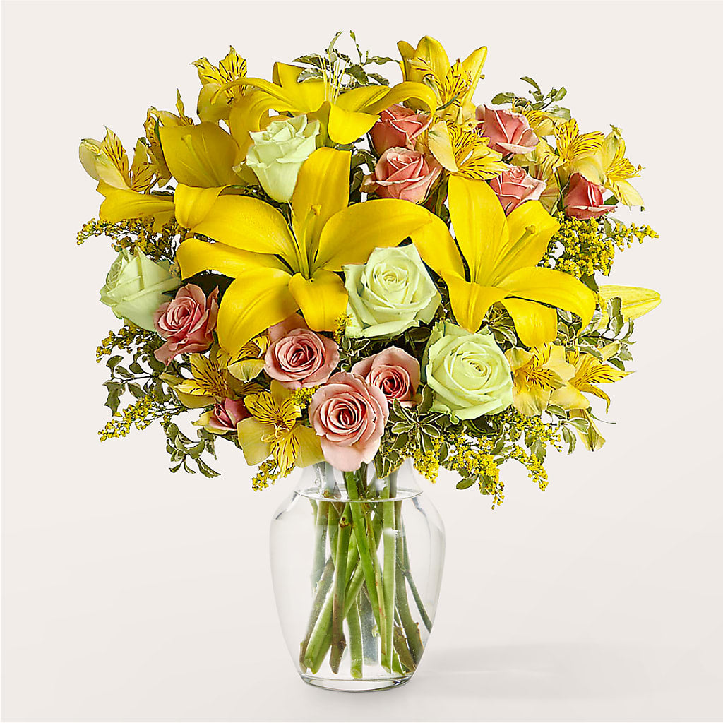 Sunburst Bouquet – ROCKY'S FLOWERS, West Terre Haute IN