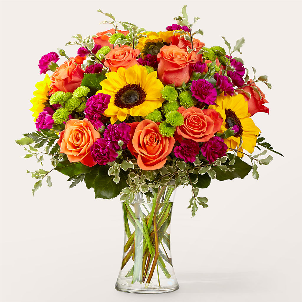 Warmth & Light Bouquet – ROCKY'S FLOWERS, West Terre Haute IN