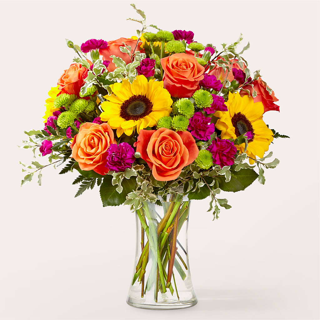 Warmth & Light Bouquet – ROCKY'S FLOWERS, West Terre Haute IN