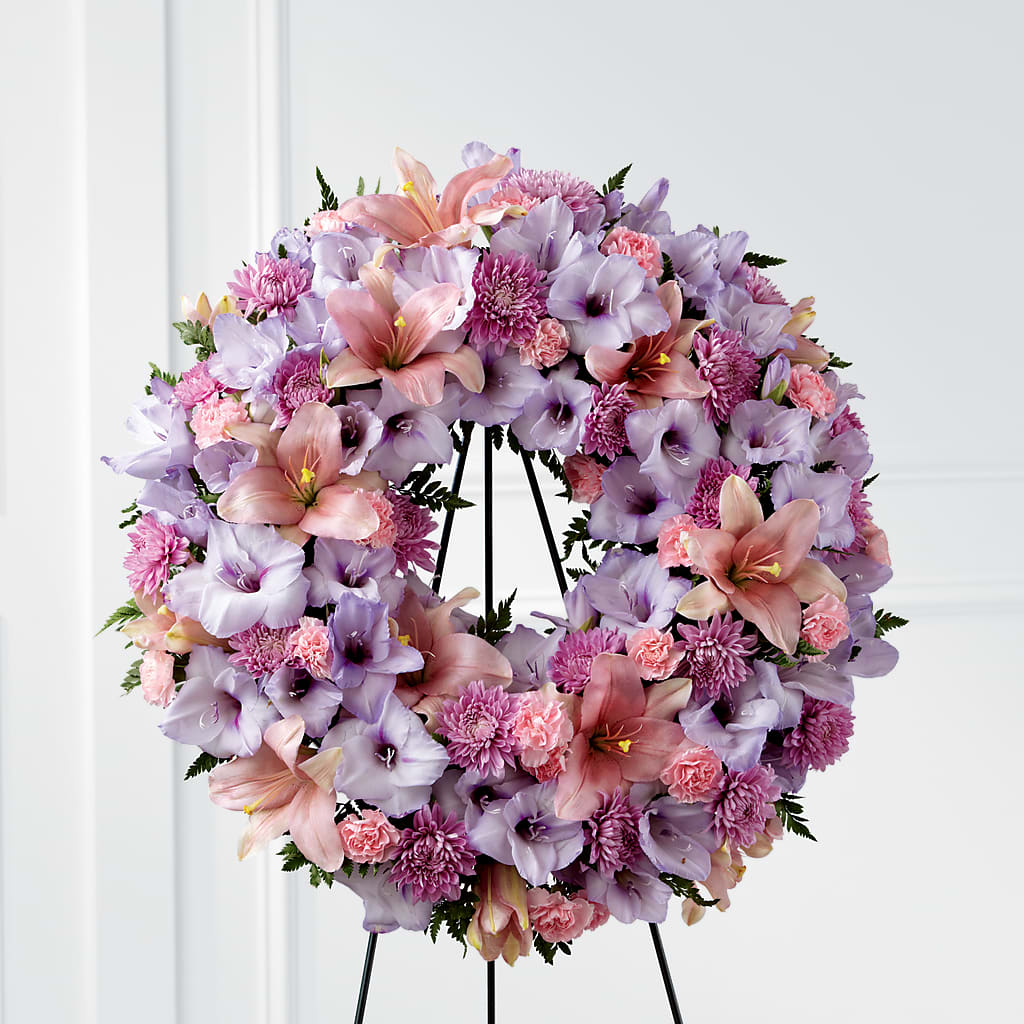 Beloved Friend Wreath – ROCKY'S FLOWERS, West Terre Haute IN