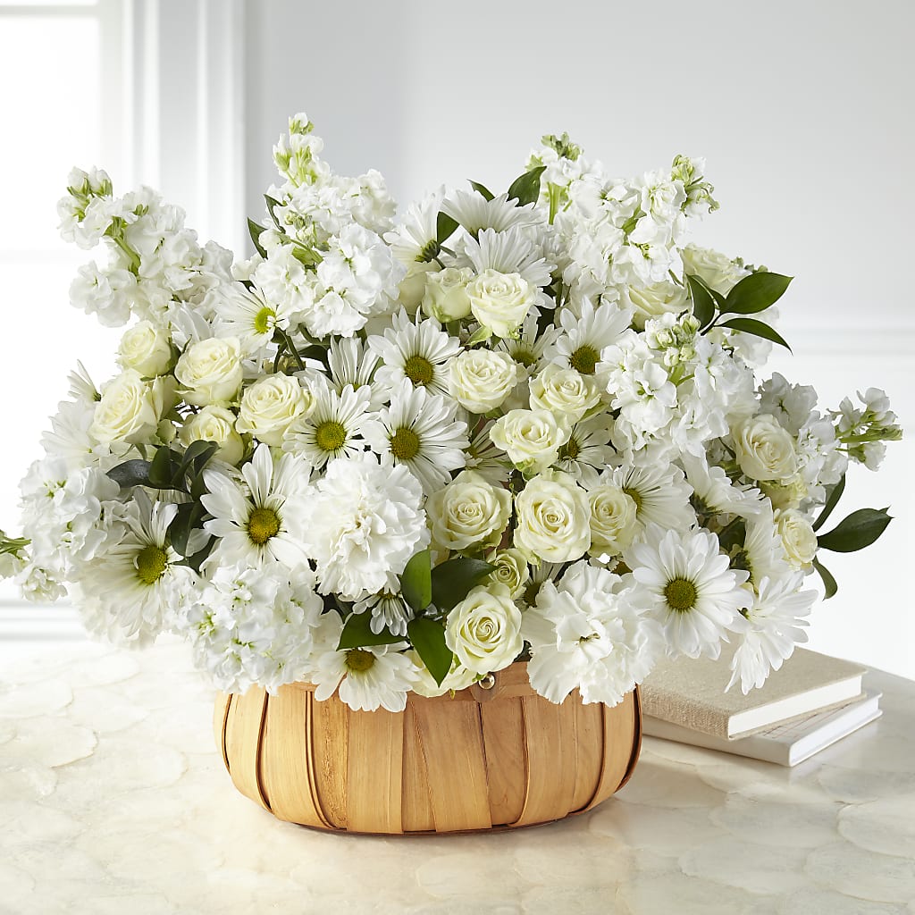 Graceful Garden Basket – ROCKY'S FLOWERS, West Terre Haute IN