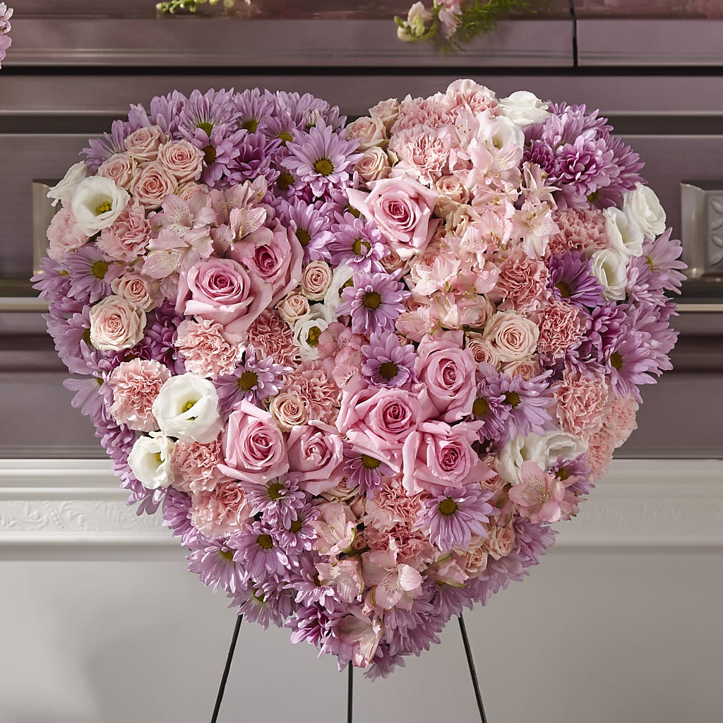 Heaven's Light Heart – ROCKY'S FLOWERS, West Terre Haute IN