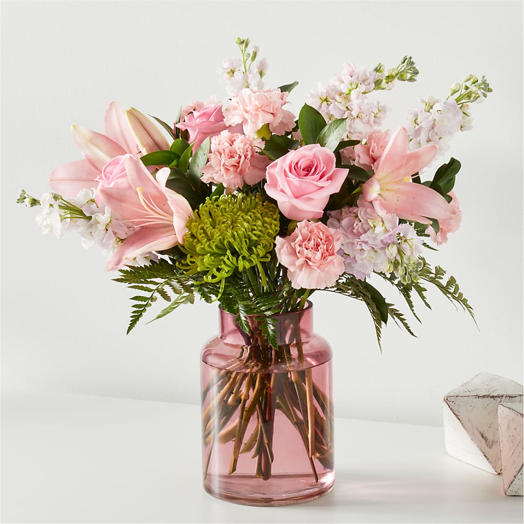 Pretty in Pink Bouquet – ROCKY'S FLOWERS, West Terre Haute IN