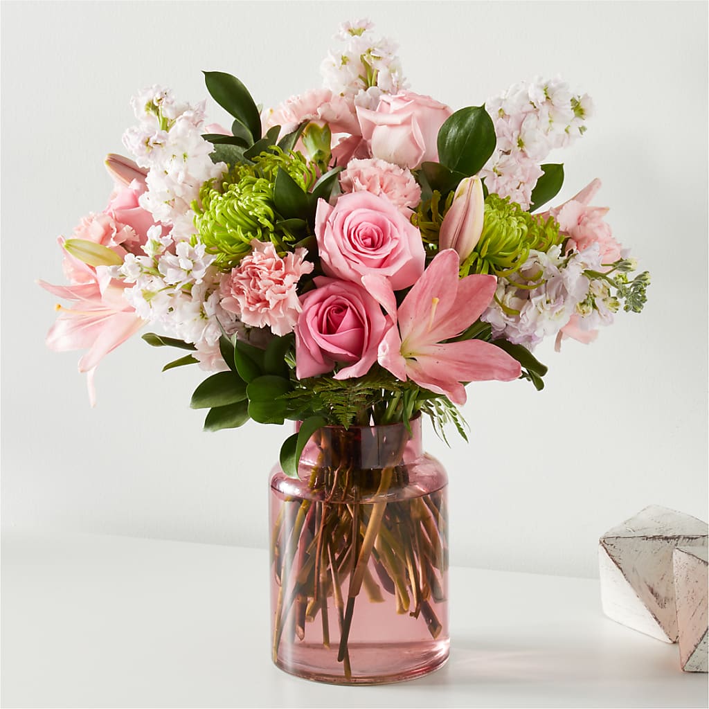 Pretty in Pink Bouquet – ROCKY'S FLOWERS, West Terre Haute IN