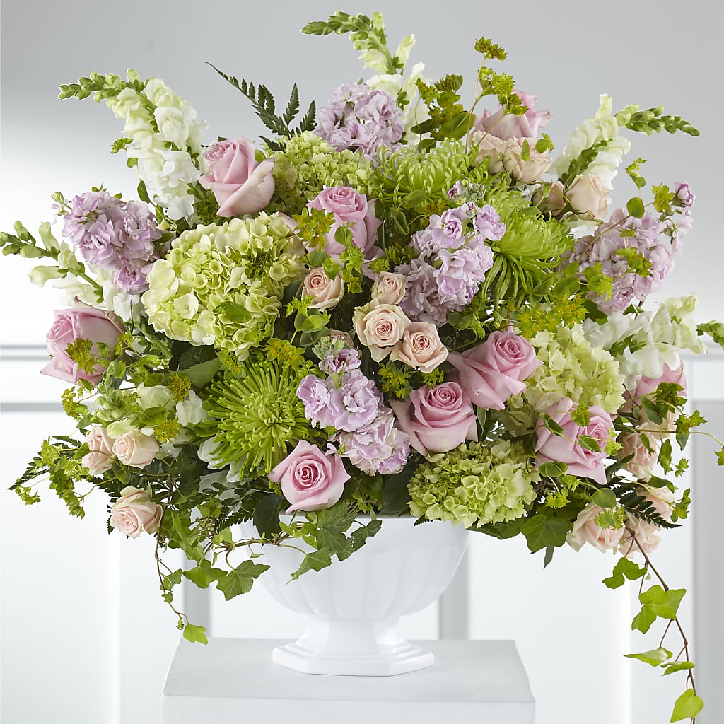 Radiant Embrace Arrangement – ROCKY'S FLOWERS, West Terre Haute IN