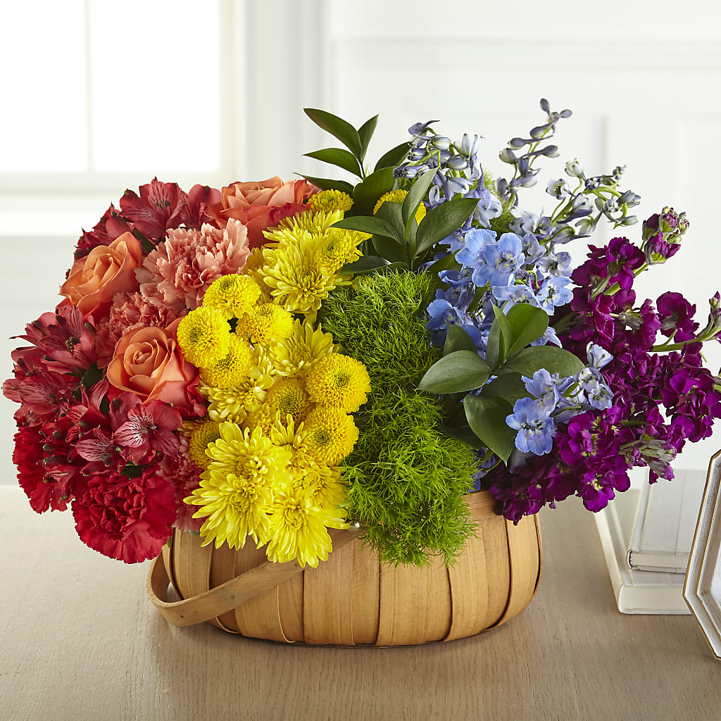 Prideful Basket – ROCKY'S FLOWERS, West Terre Haute IN