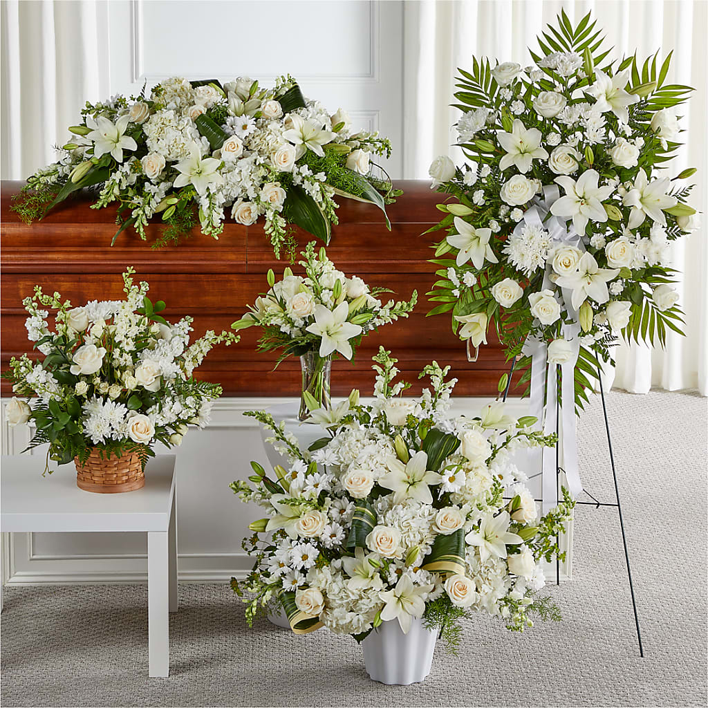 Sincerest Condolences Bundles – ROCKY'S FLOWERS, West Terre Haute IN