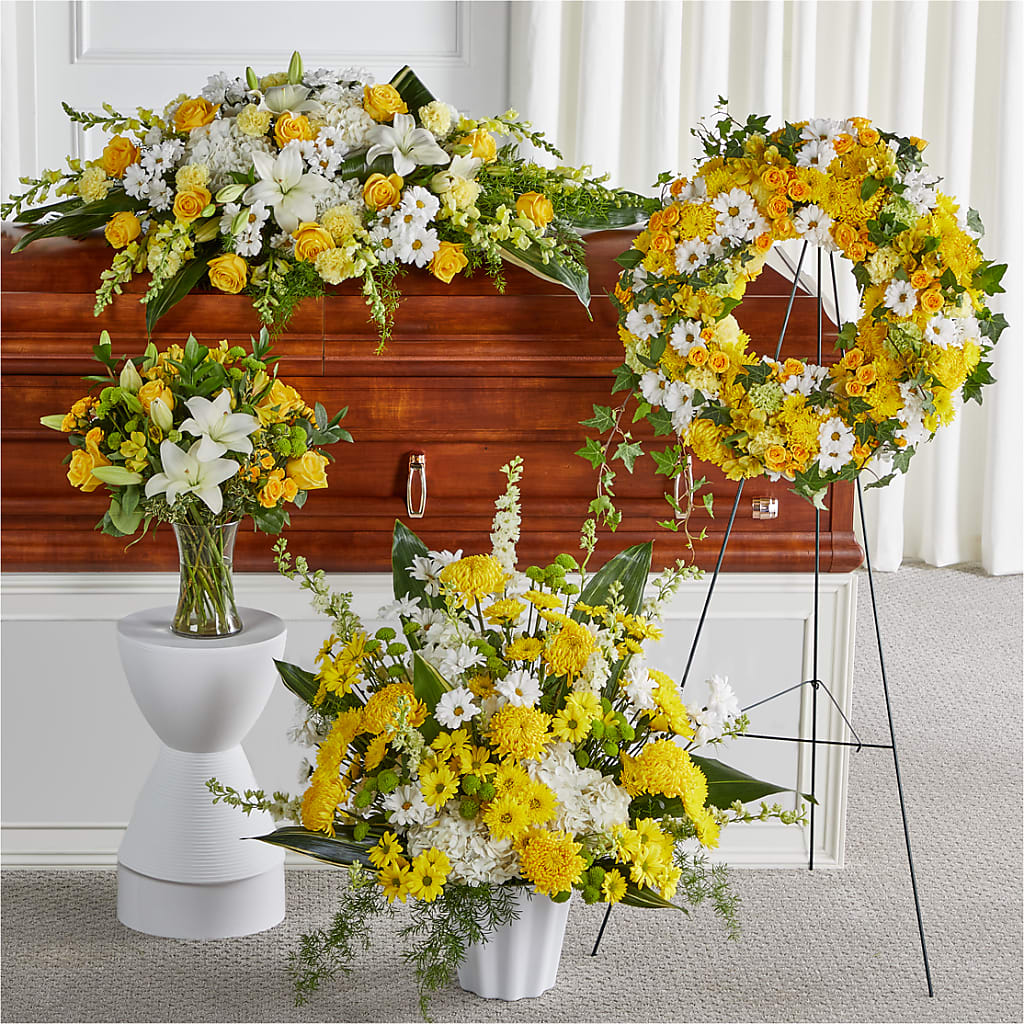 Warm Remembrance Bundles – ROCKY'S FLOWERS, West Terre Haute IN