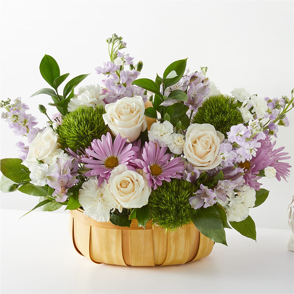 Peace & Love Basket – ROCKY'S FLOWERS, West Terre Haute IN