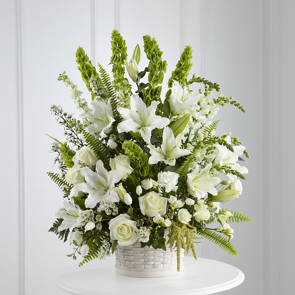 In Our Thoughts Arrangement – ROCKY'S FLOWERS, West Terre Haute IN