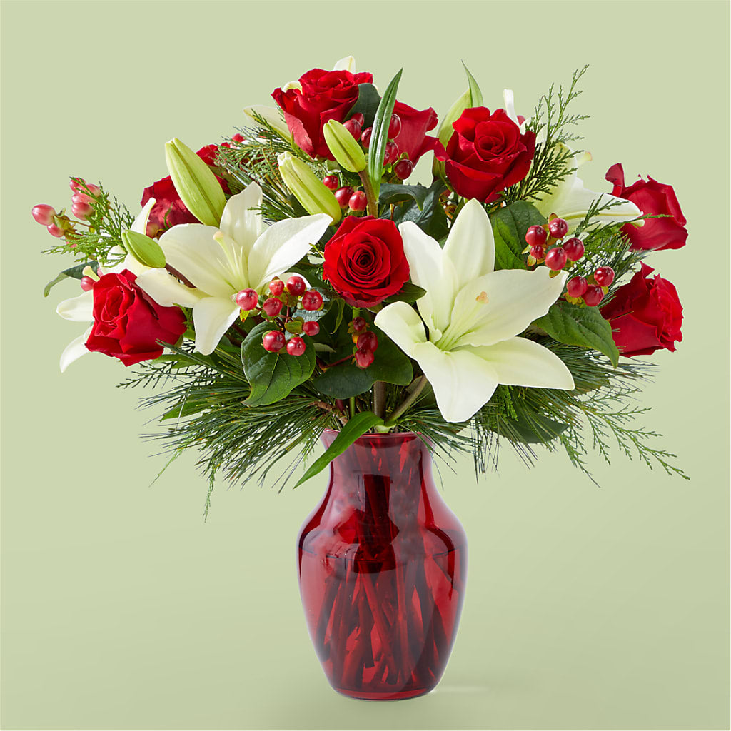 Evergreen Delight Bouquet – ROCKY'S FLOWERS, West Terre Haute IN