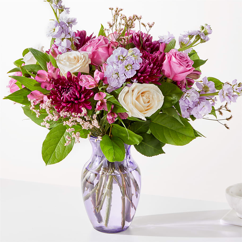 Amethyst Dreams Bouquet – ROCKY'S FLOWERS, West Terre Haute IN
