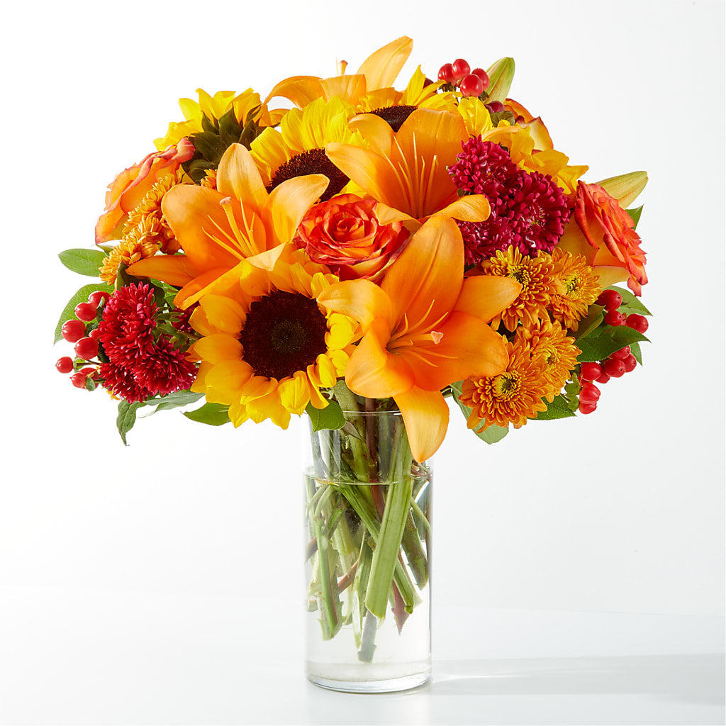 Fall Day Bouquet – ROCKY'S FLOWERS, West Terre Haute IN