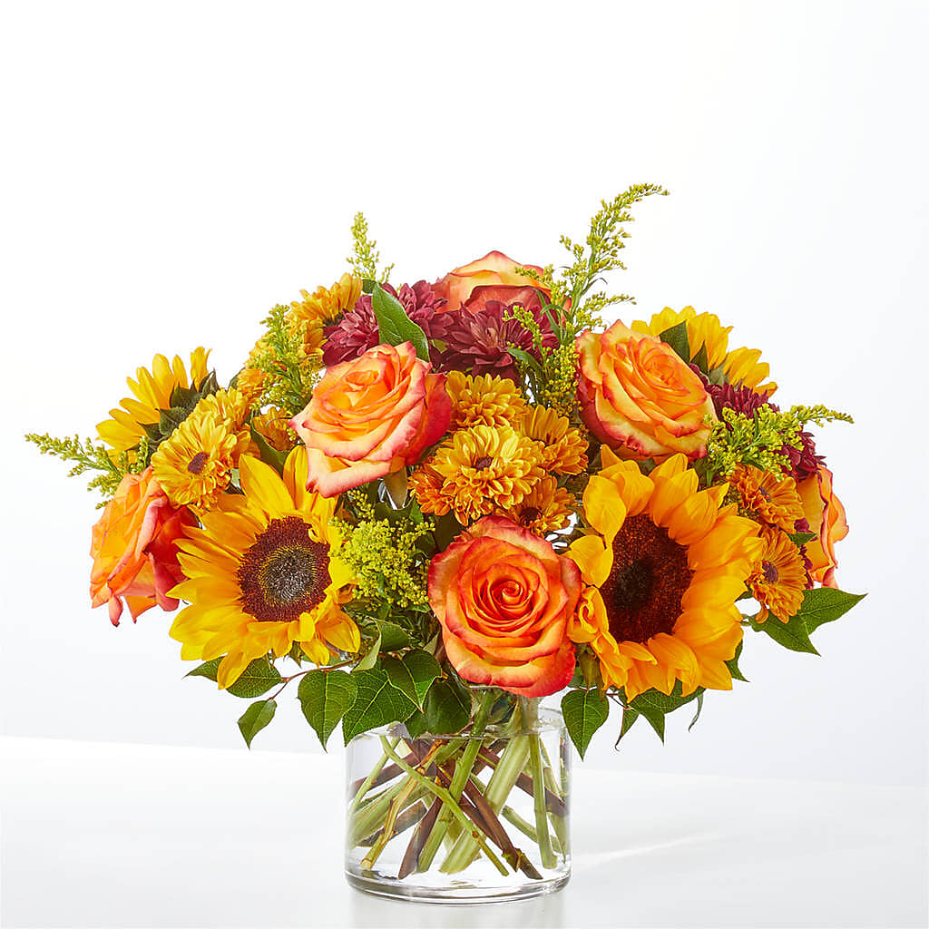 Flannel Scarf Bouquet – ROCKY'S FLOWERS, West Terre Haute IN