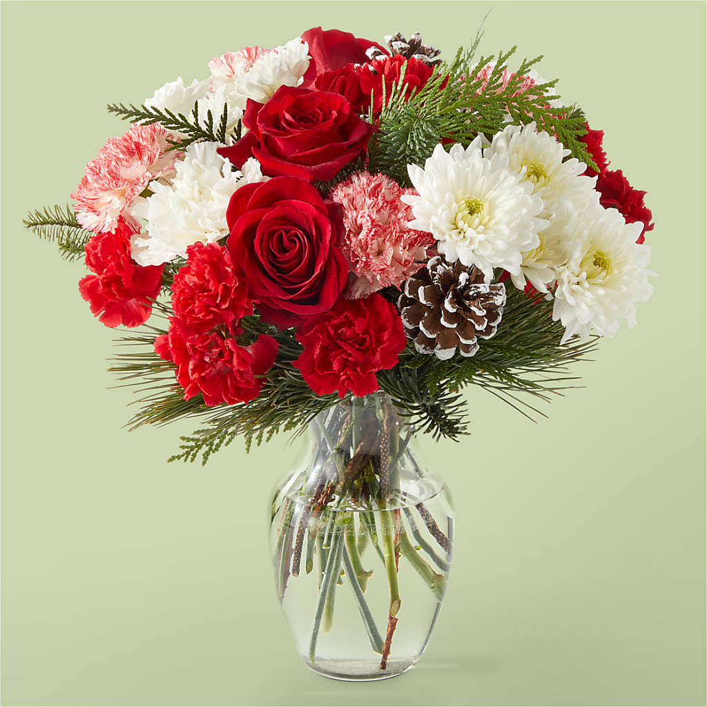 Candy Cane Lane Bouquet – ROCKY'S FLOWERS, West Terre Haute IN