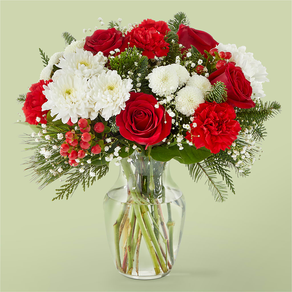 Chance of Flurries Bouquet – ROCKY'S FLOWERS, West Terre Haute IN