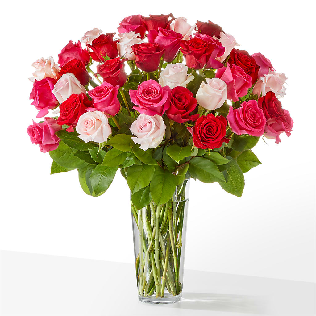 Charming Rose Bouquet – ROCKY'S FLOWERS, West Terre Haute IN