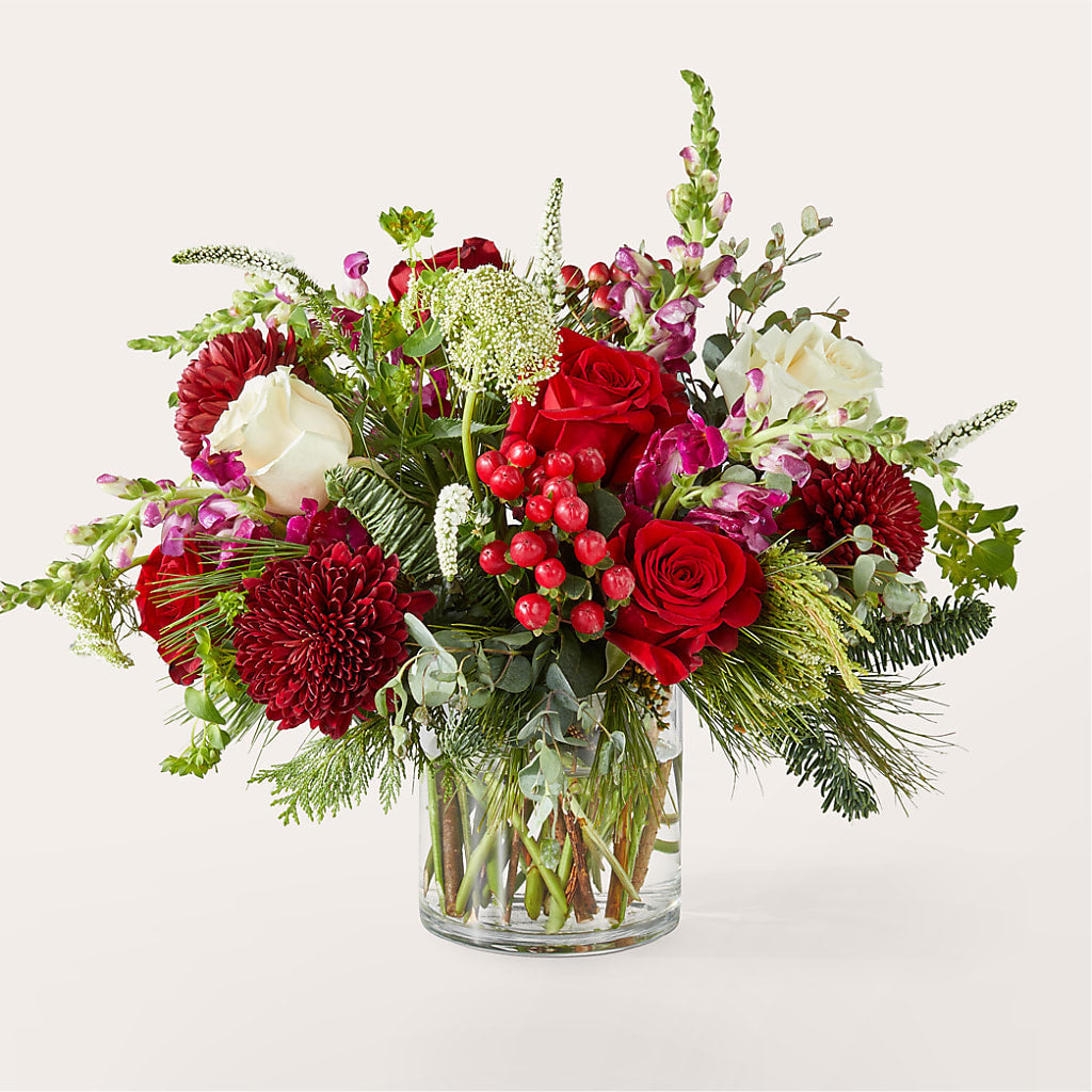 Cranberry Fizz Bouquet – ROCKY'S FLOWERS, West Terre Haute IN