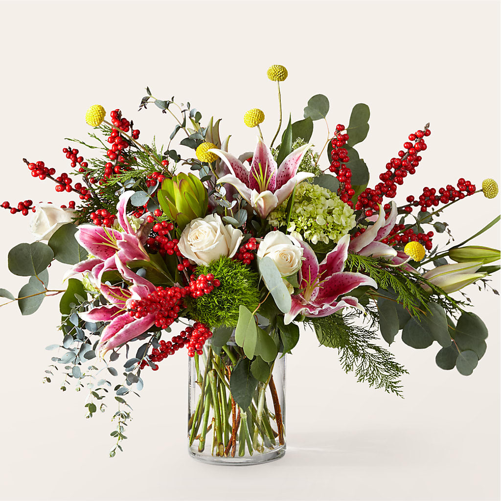 Berry & Bright Bouquet – ROCKY'S FLOWERS, West Terre Haute IN