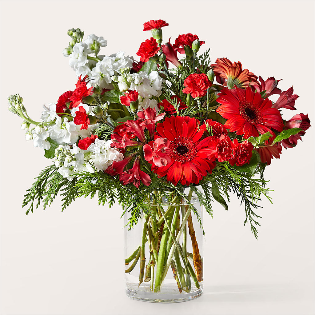 Holidaisy Bouquet – ROCKY'S FLOWERS, West Terre Haute IN