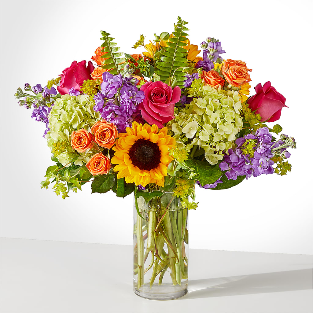 Vibrant Greetings Bouquet – ROCKY'S FLOWERS, West Terre Haute IN