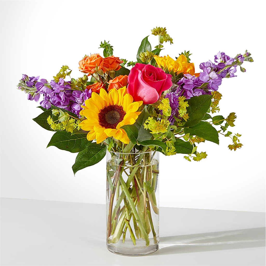 Vibrant Greetings Bouquet – ROCKY'S FLOWERS, West Terre Haute IN