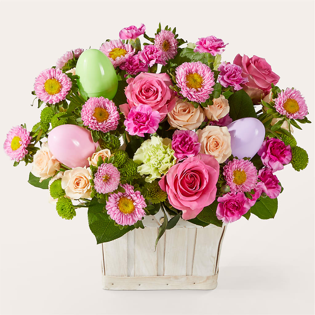 Get Eggcited Basket – ROCKY'S FLOWERS, West Terre Haute IN