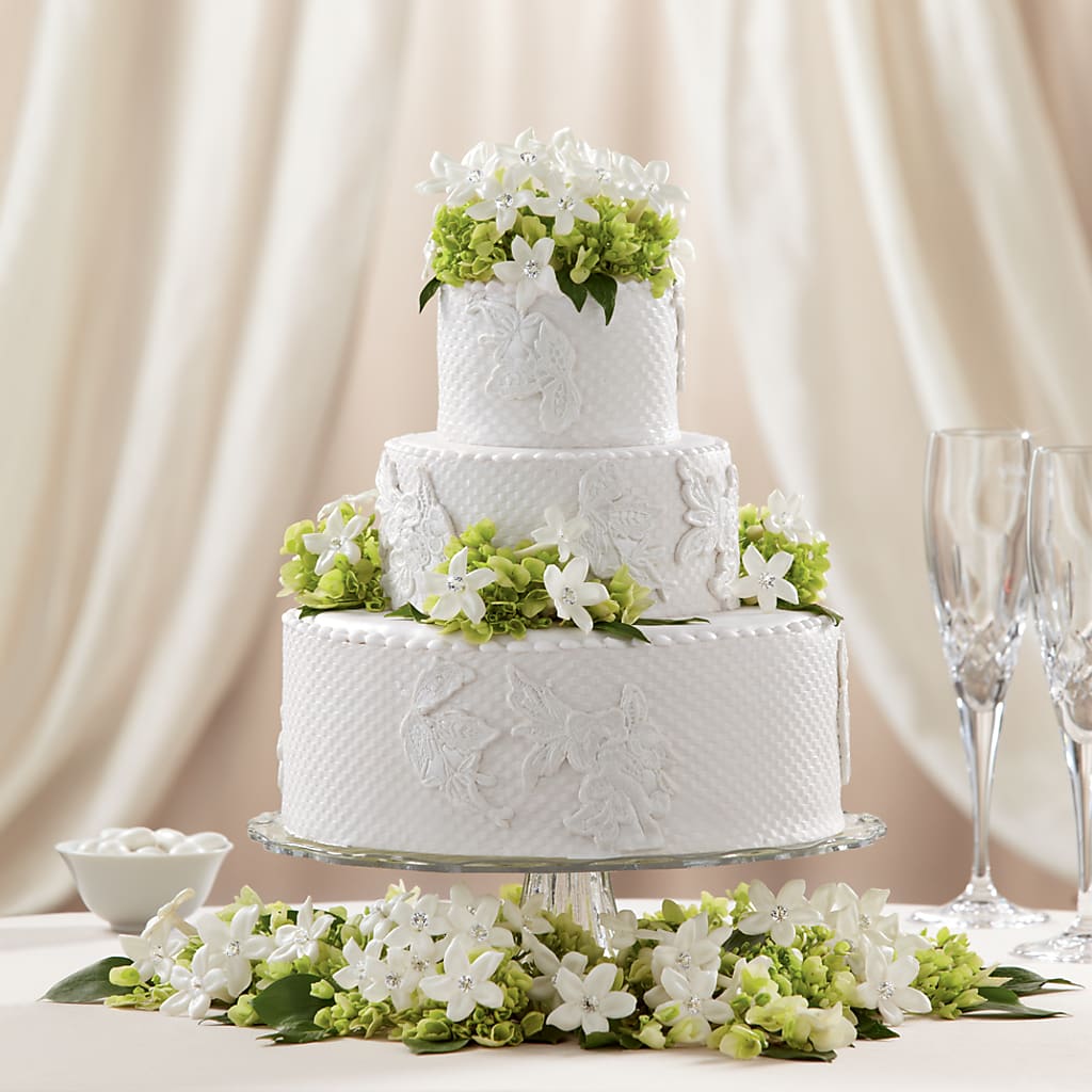 Bloom & Blossom Cake Decor – ROCKY'S FLOWERS, West Terre Haute IN