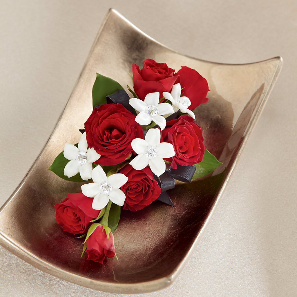 Poetry Corsage – ROCKY'S FLOWERS, West Terre Haute IN