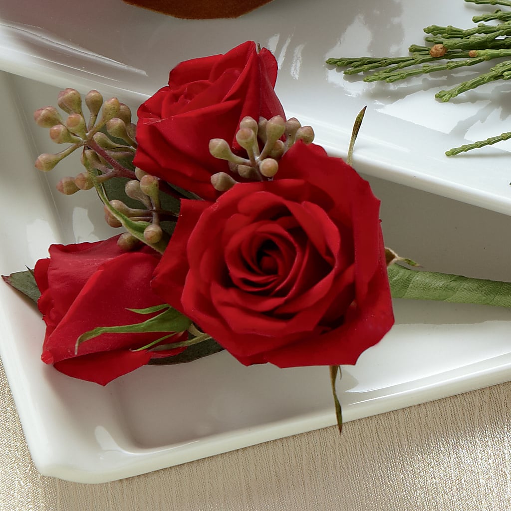 Red Spray Rose Boutonniere – ROCKY'S FLOWERS, West Terre Haute IN