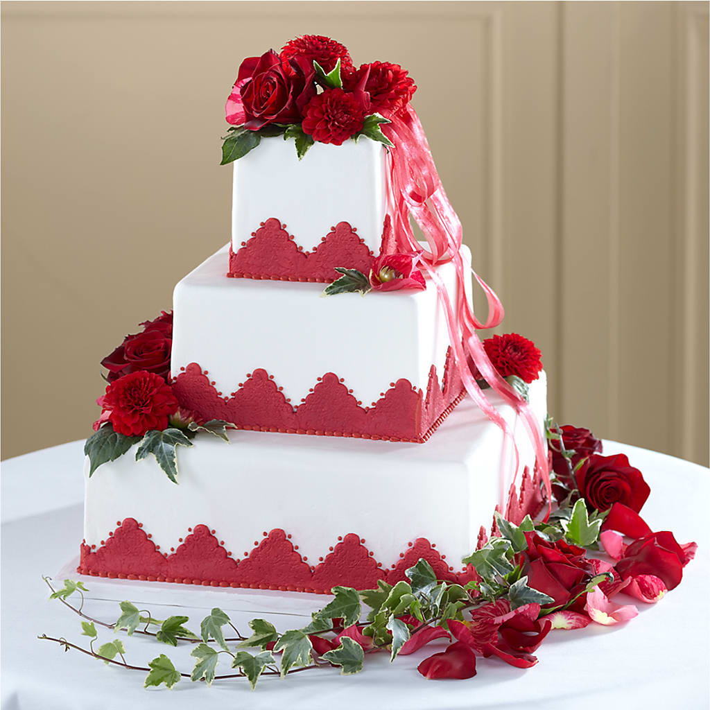 Forever Happiness Cake Decor – ROCKY'S FLOWERS, West Terre Haute IN