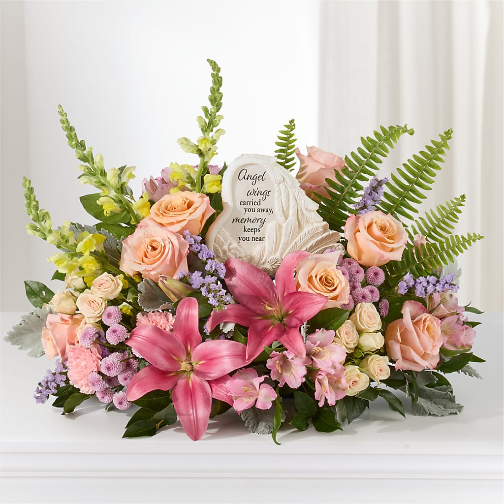 Gentle Light Arrangement – ROCKY'S FLOWERS, West Terre Haute IN