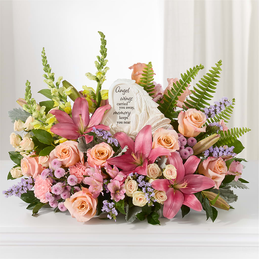 Gentle Light Arrangement – ROCKY'S FLOWERS, West Terre Haute IN