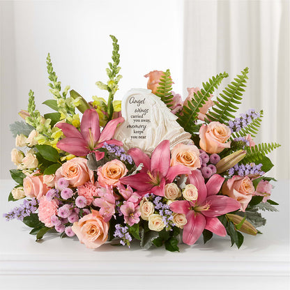 Gentle Light Arrangement – ROCKY'S FLOWERS, West Terre Haute IN