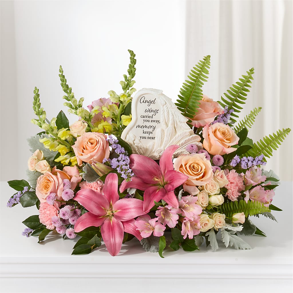 Gentle Light Arrangement – ROCKY'S FLOWERS, West Terre Haute IN